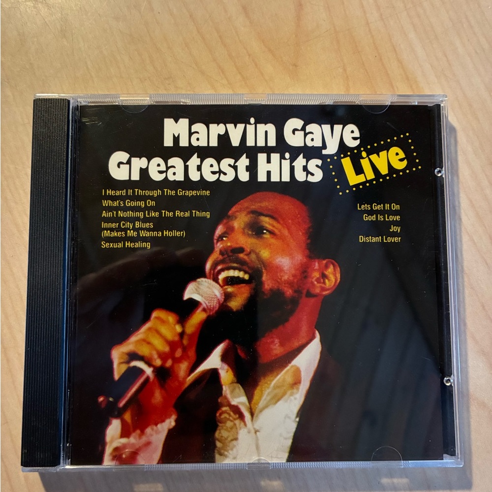 Marvin Gaye Greatest Hits Live CD